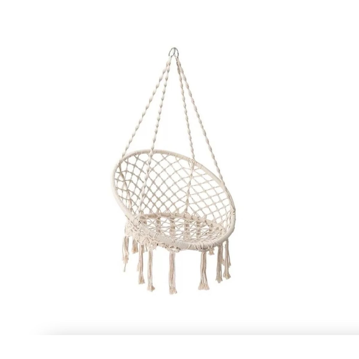 GENERICO - Silla Colgante Terraza Columpio Hamaca Macrame