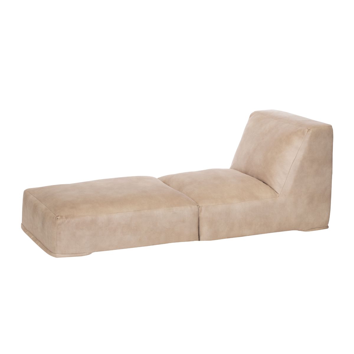 LATAM HOME - SOFA CAMA BARI CUERO KENTUCKY BEIGE
