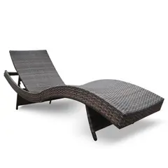 IDETEX - Reposera Rattan Scala CAFE