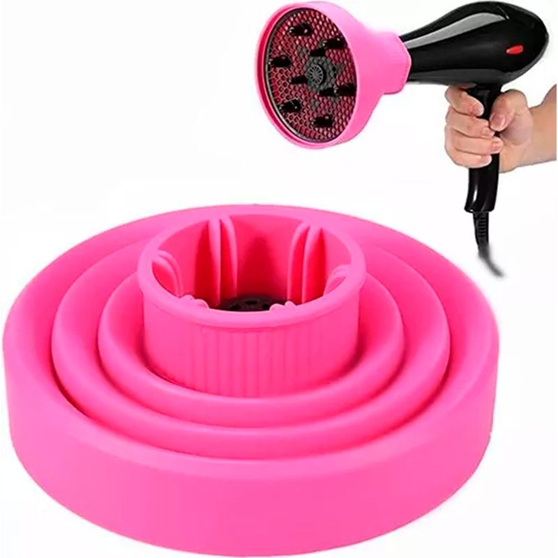 ESHOPANGIE - Difusor De Secador De Pelo De Silicona Plegable