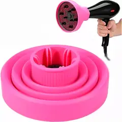 ESHOPANGIE - Difusor De Secador De Pelo De Silicona Plegable
