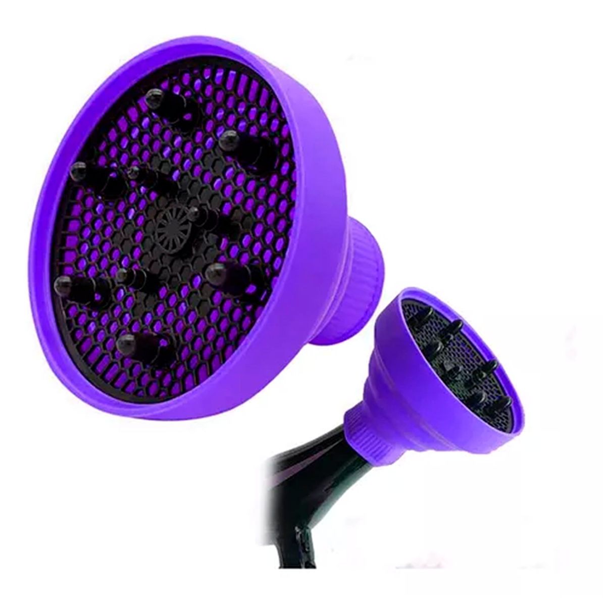 ESHOPANGIE - Difusor De Secador De Pelo De Silicona Plegable