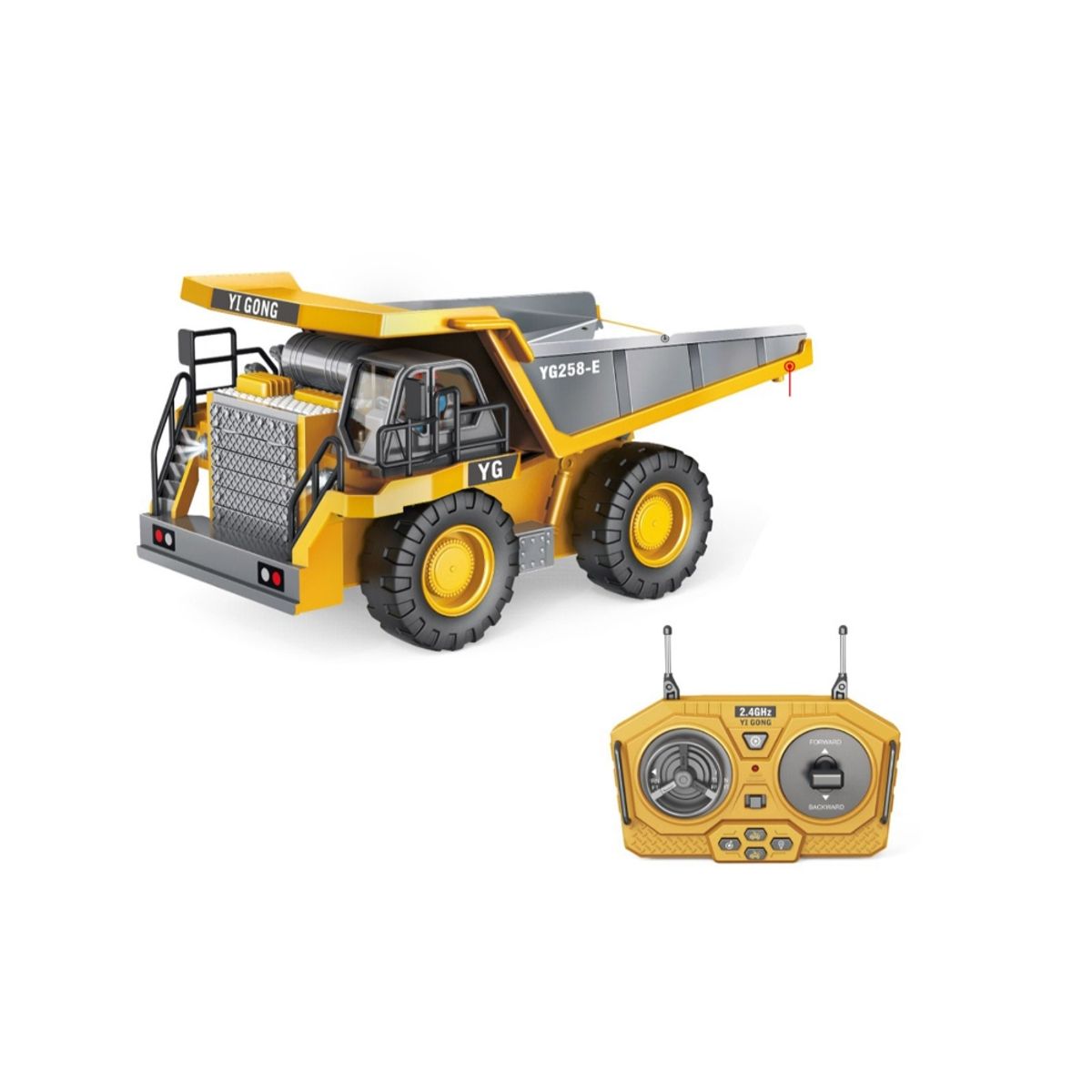 GEN - CAMION MECANICO CON CONTROL REMOTO ABC-776230