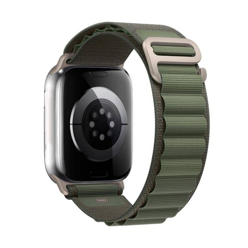 GENERICO - Correa para Apple watch 42-44-45-49mm verde PREMIUM