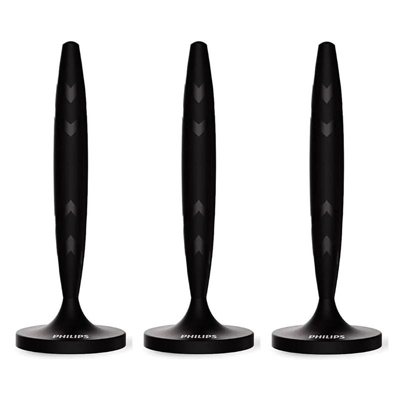 PHILIPS - Pack 3 Antena Philips Tv Digital Tvd Hdtv Sdv1235 Fija