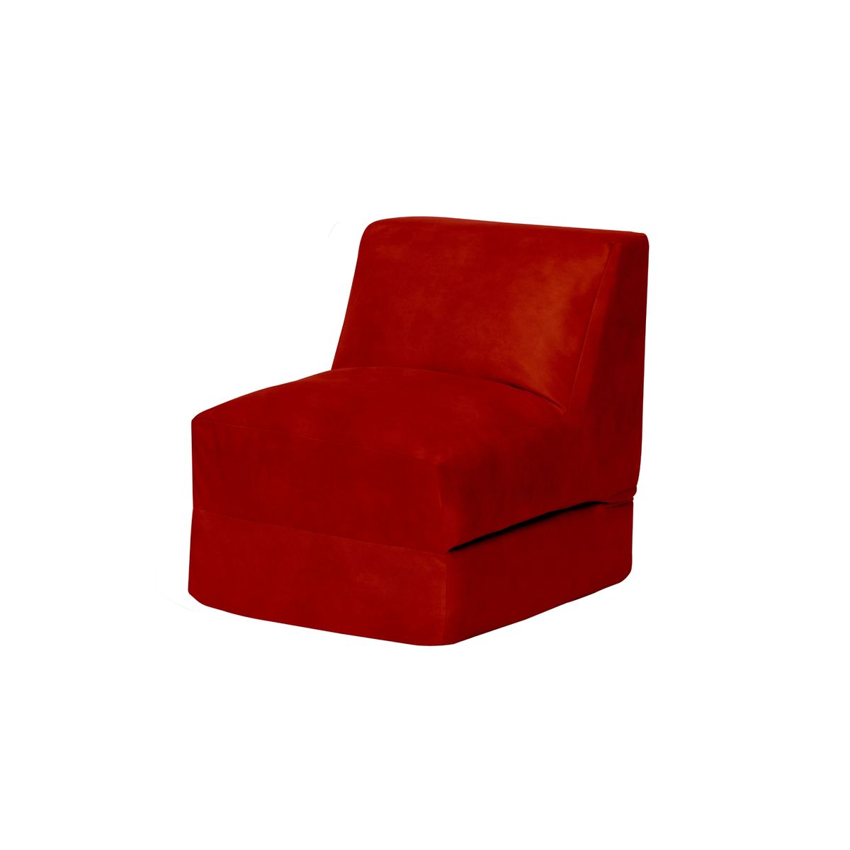 LATAM HOME - SOFA CAMA BARI CUERO KENTUCKY ROJO