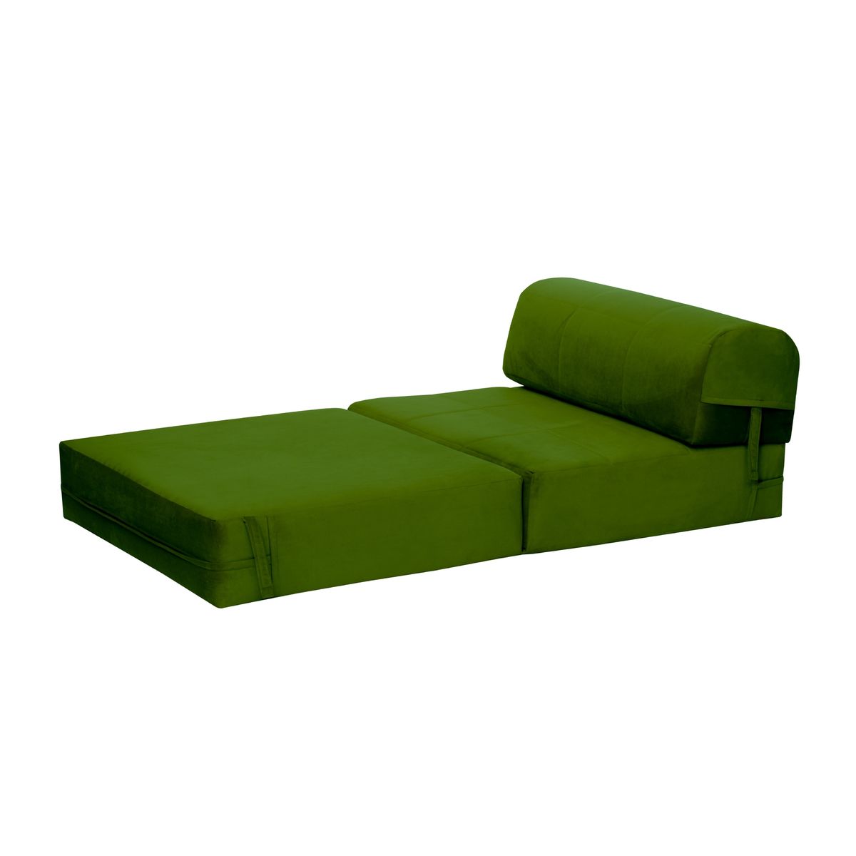 LATAM HOME - SOFA CAMA SIENA TELA VELVET VERDE