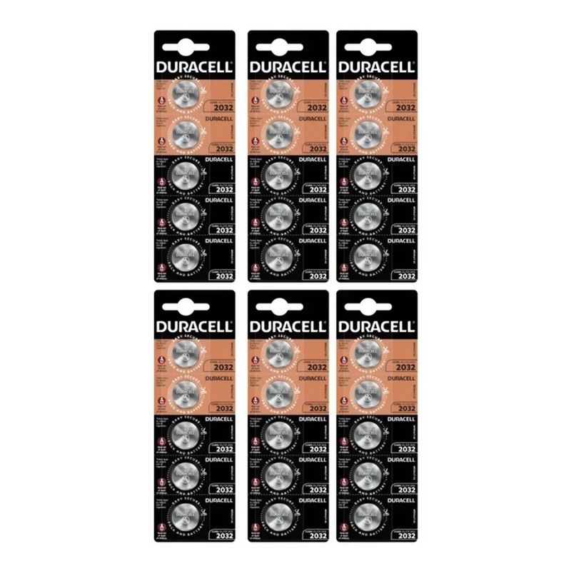 DURACELL - Pack 30 Pilas Cr2032 Duracell Lithium 30 Unidades 2032