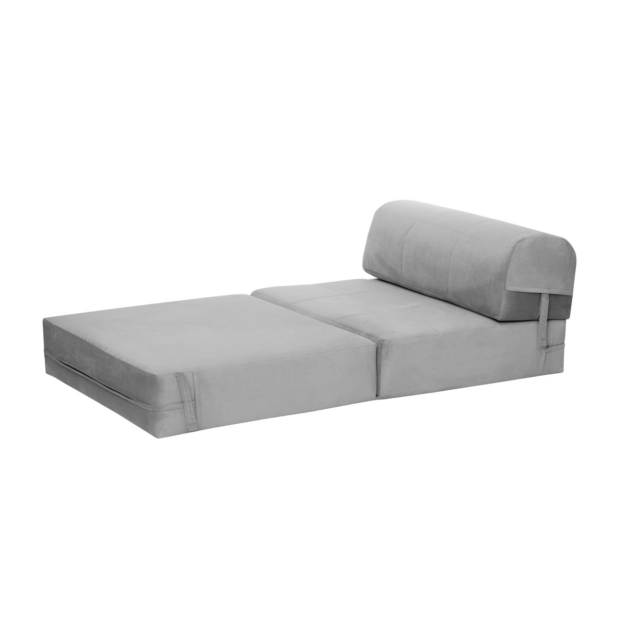 LATAM HOME - SOFA CAMA SIENA TELA VELVET GRIS