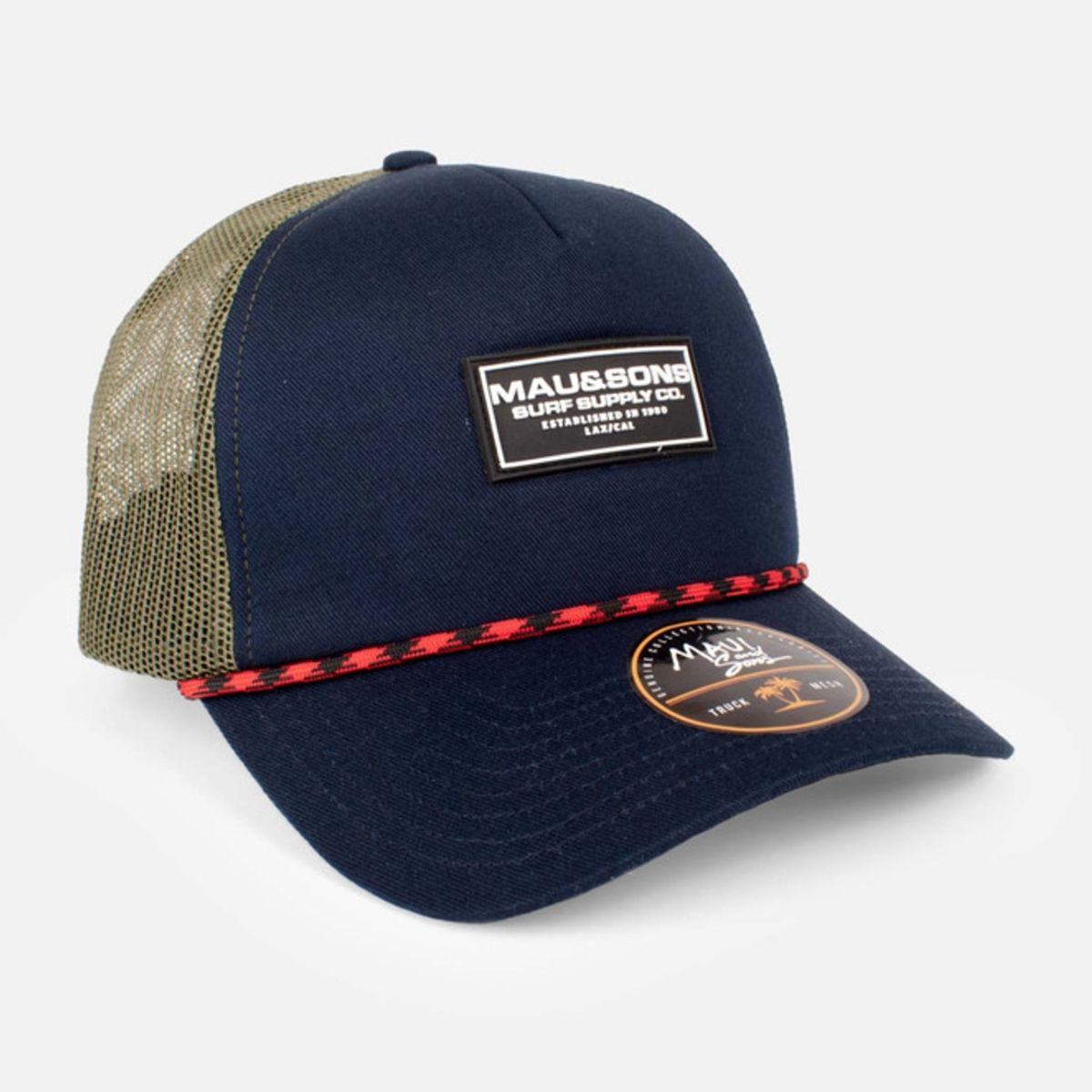 MAUI AND SONS - Jockey Tain Mike Nav Trucker Azul Hombre Maui and sons