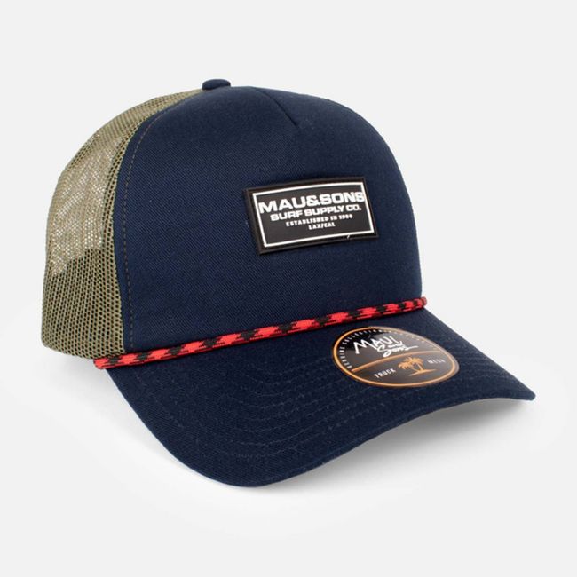 MAUI AND SONS - Jockey Tain Mike Nav Trucker Azul Hombre Maui and sons