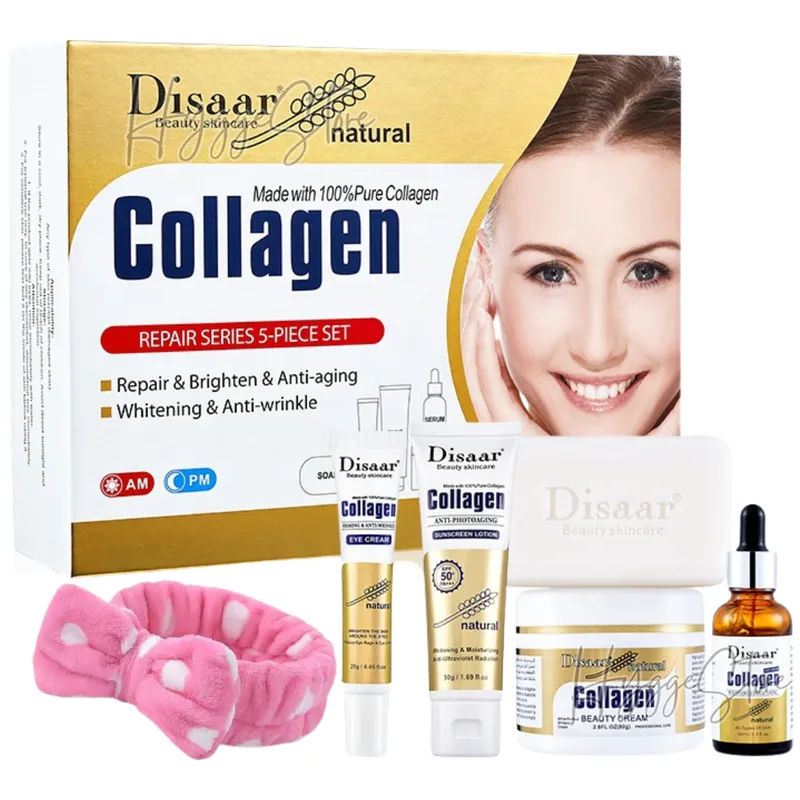 DISAAR - Kit Cuidado Facial De Colageno Antienvejecimiento Ilumina