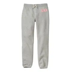 GAP - Jogger Fleece Logo Gris