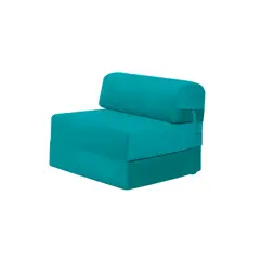 LATAM HOME - SOFA CAMA SIENA TELA VELVET TURQUESA