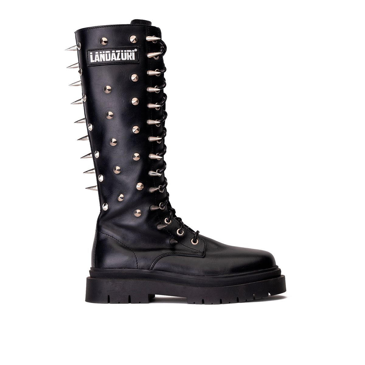 LANDAZURI - Bota Cuero Daryl Prizma Negro Landazuri