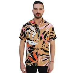 AIMARA - Camisa Viscosa Estampada Melia