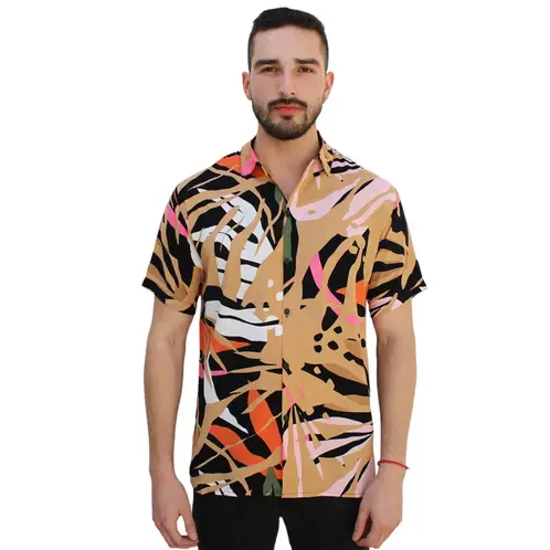 AIMARA - Camisa Viscosa Estampada Melia