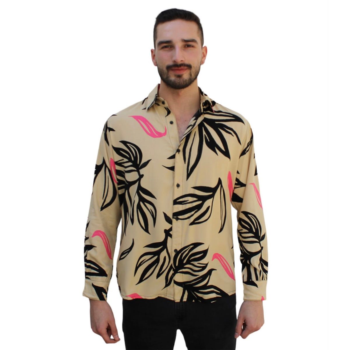 AIMARA - Camisa Viscosa Estampada Tyro ML