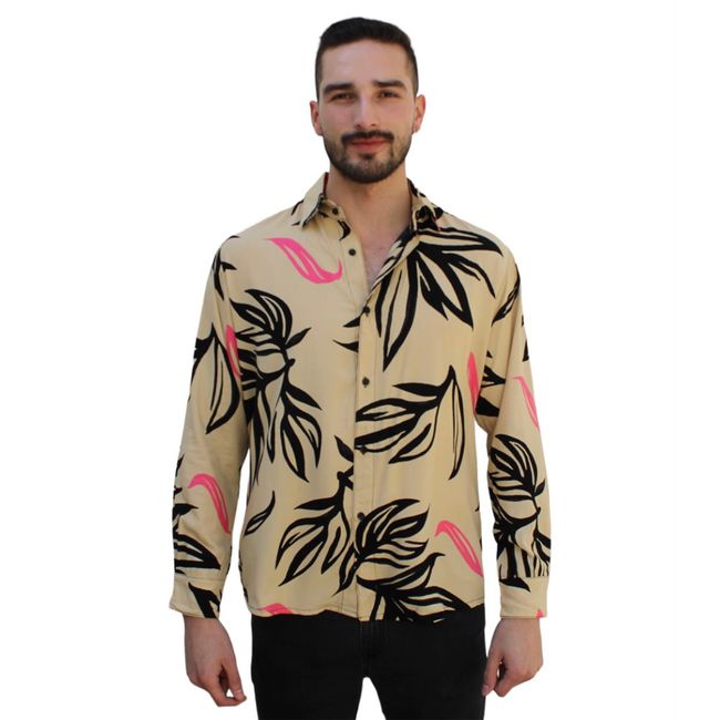 AIMARA - Camisa Viscosa Estampada Tyro ML