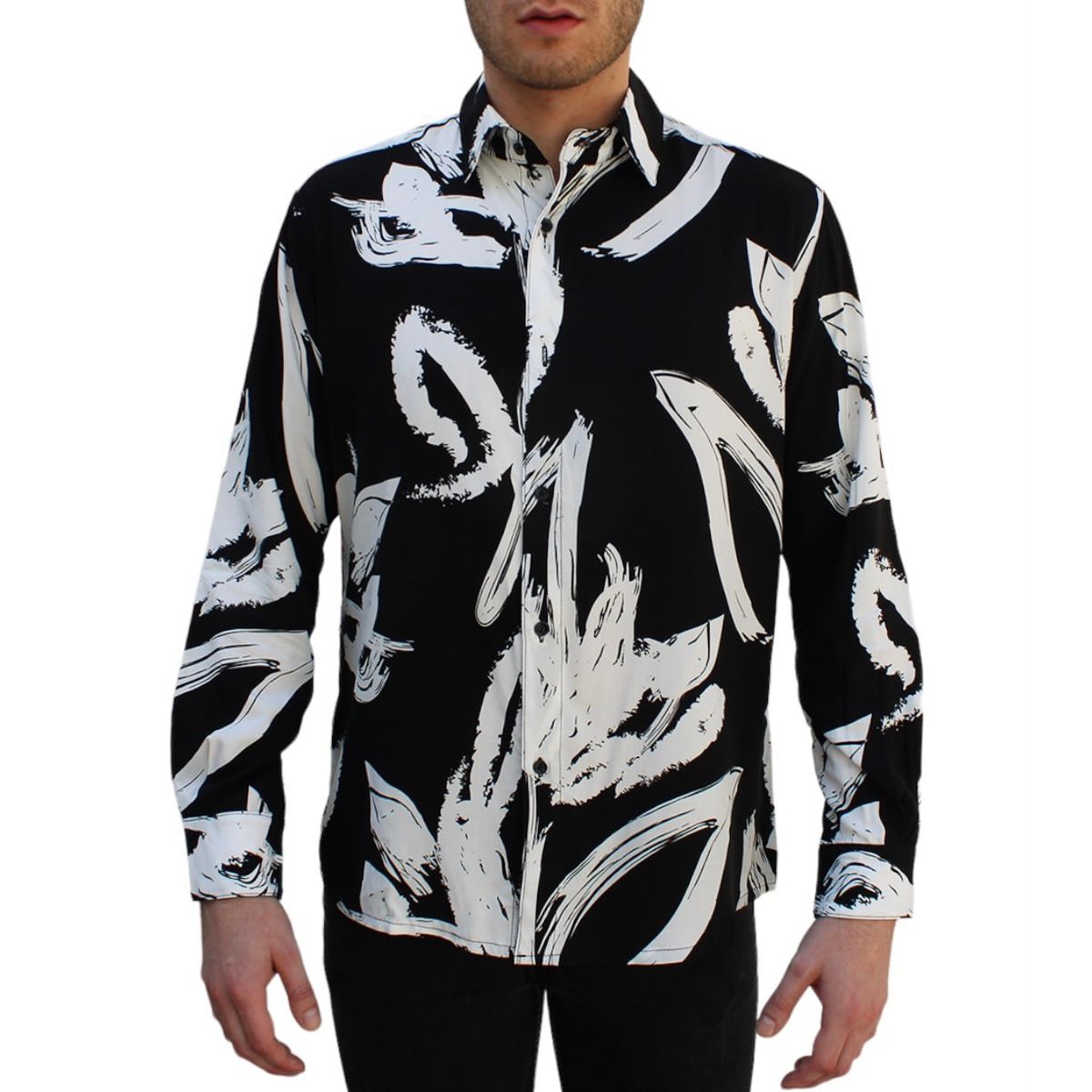 AIMARA - Camisa Viscosa Estampada Talos ML