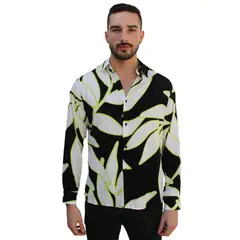 AIMARA - Camisa Viscosa Estampada Pólux ML