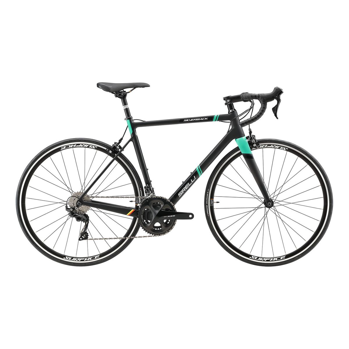 SILVERBACK - BICICLETA RUTA SILVERBACK SIRELLI 105 CARBON T:M SILVERBACK