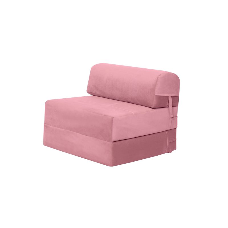 LATAM HOME - SOFA CAMA SIENA TELA VELVET PALO ROSA