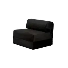 LATAM HOME - Sofá Cama Siena Negro 1 Cuerpo