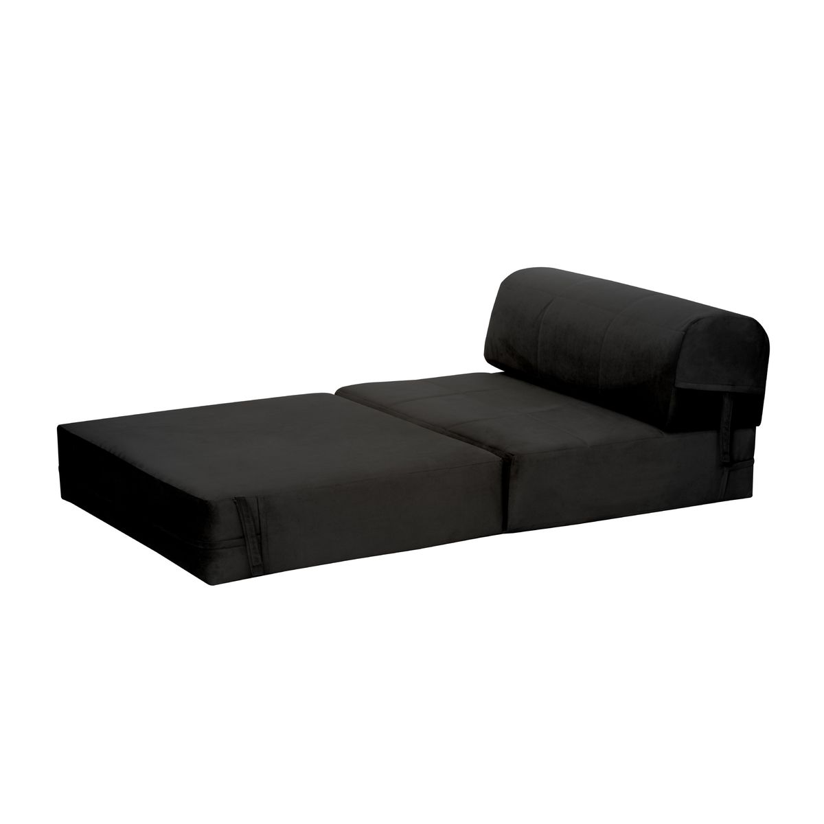 LATAM HOME - Sofá Cama Latam Home Siena Negro 1 Cuerpo