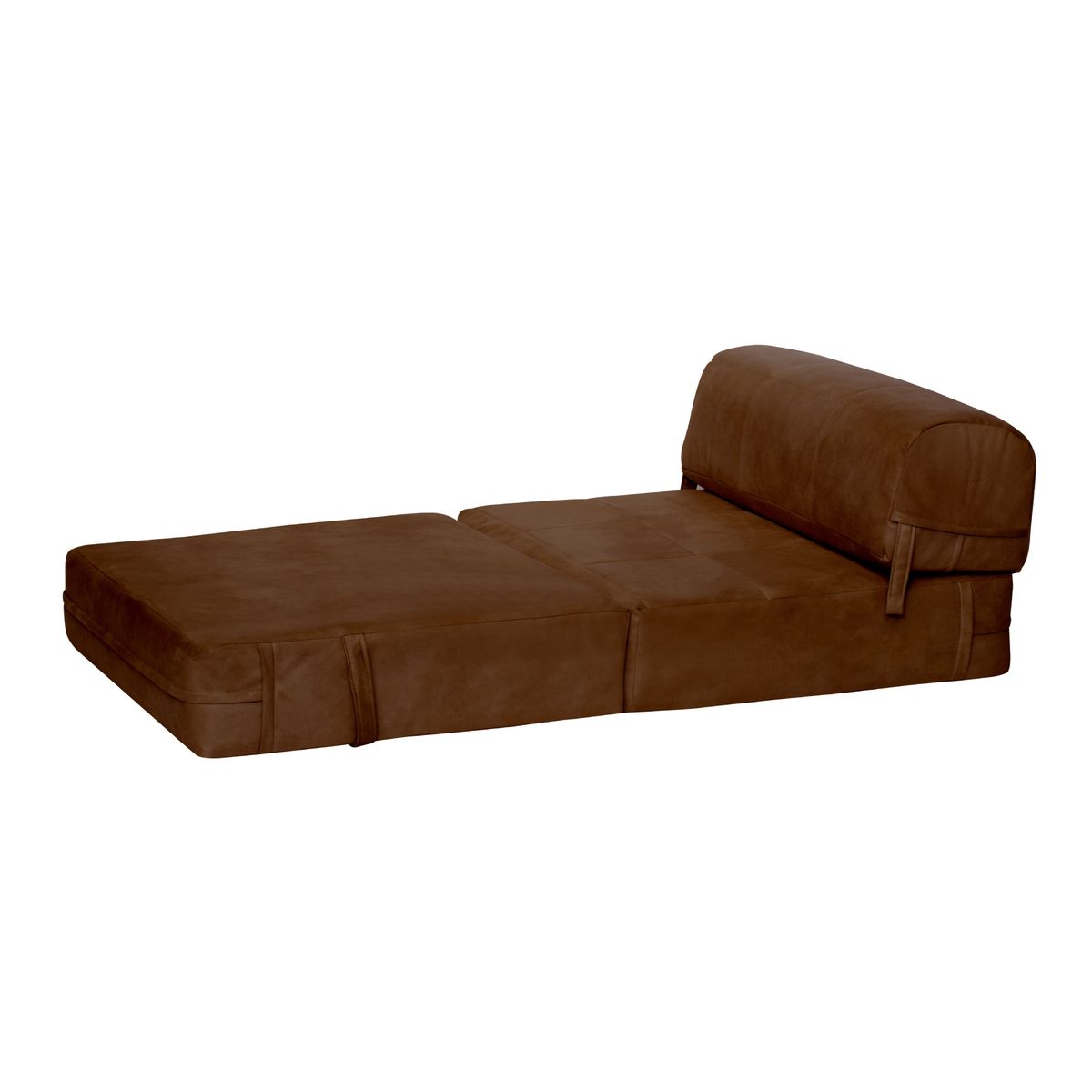 LATAM HOME - SOFA CAMA SIENA CUERO KENTUCKY CAFE MORO