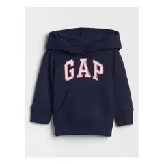 GAP - Polerón Con Gorro Liso Azul