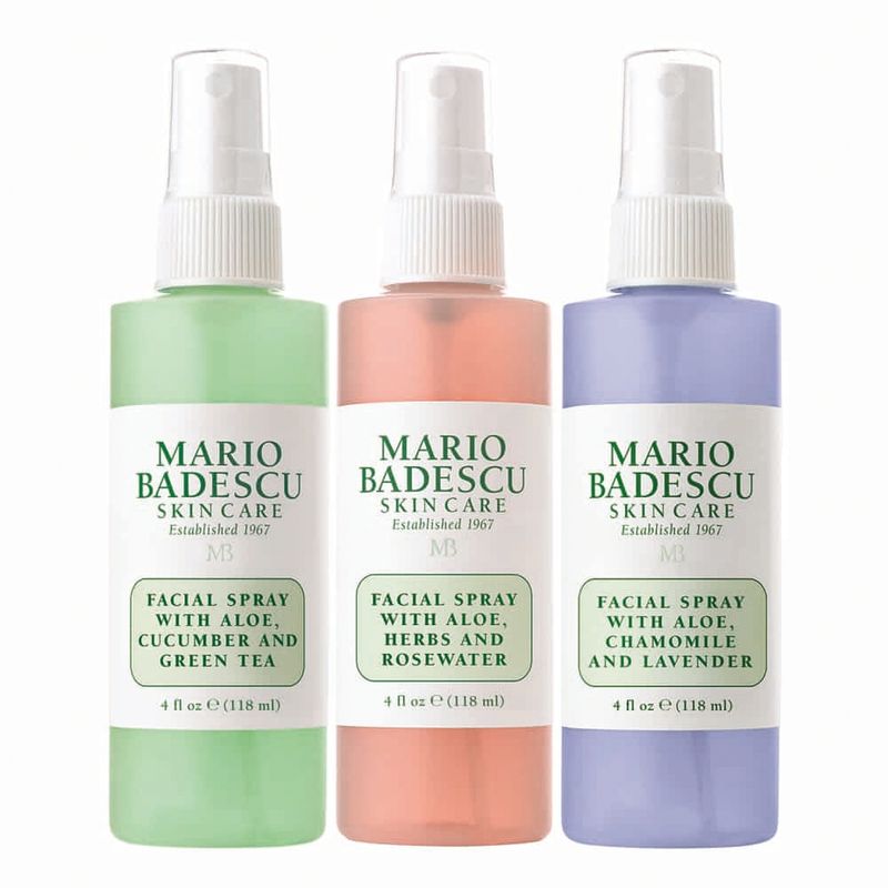 MARIO BADESCU - Kit de Brumas Faciales Spritz. Mist. Glow