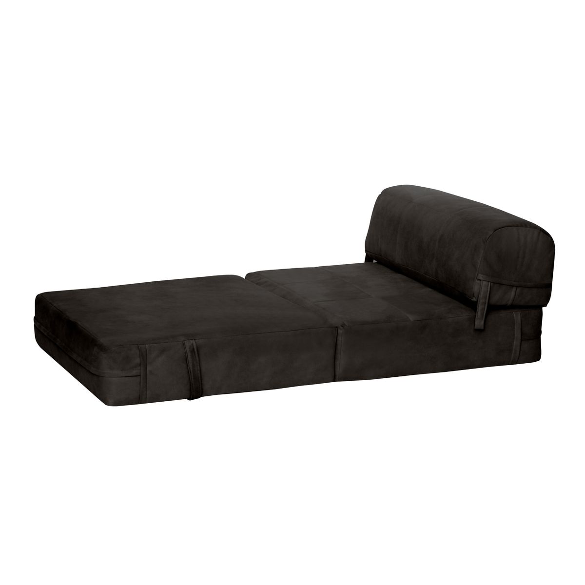 LATAM HOME - SOFA CAMA SIENA CUERO KENTUCKY NEGRO