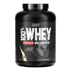 NUTREX RESEARCH - PROTEINA 100% WHEY PREMIUM 5LB 64 SERV. - NUTREX - VAINILLA