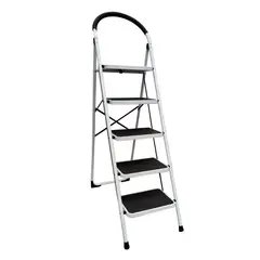 QRUBBER - Escalera Plegable de 5 peldaños