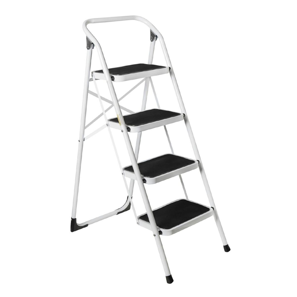 QRUBBER - Escalera Plegable de 4 peldaños QRubber