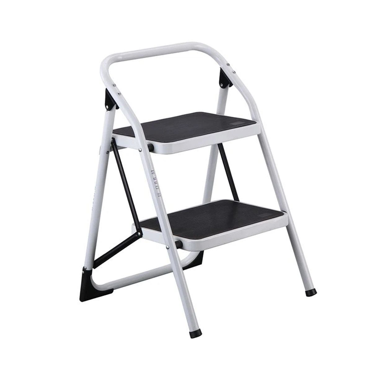 QRUBBER - Escalera Plegable QRubber de 2 peldaños