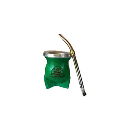 EL BUEN PASTOR - Mate de Vidrio Templado Verde