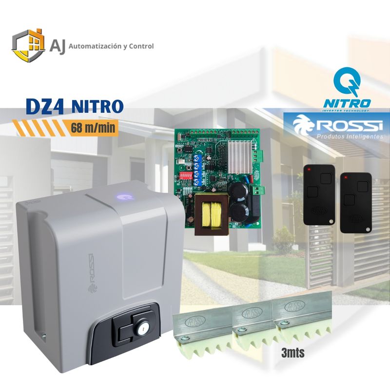 ROSSI - Kit de Motor Dz4 Nitro Anti-Portonazo 68mmin