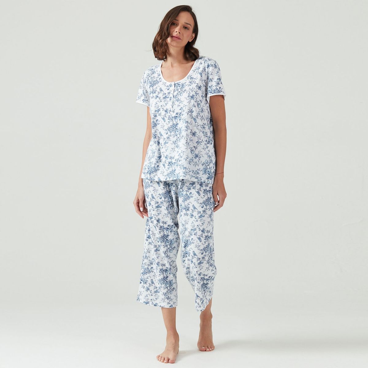BARBIZON - Pijama New Cuore PL Azul