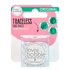 GENERICO - Colet espiral Invisibobble Original Transparente 3 un