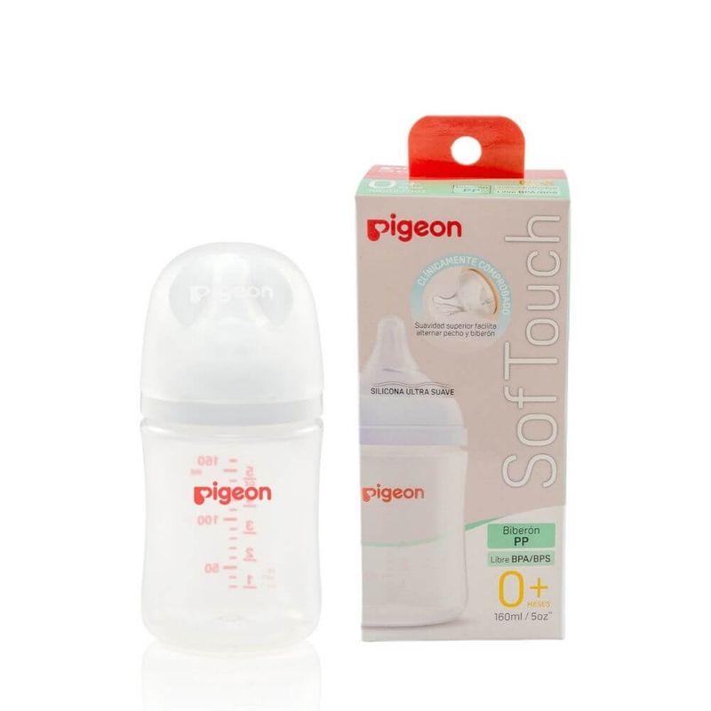 PIGEON - Biberón Softouch Pigeon PP 160ml