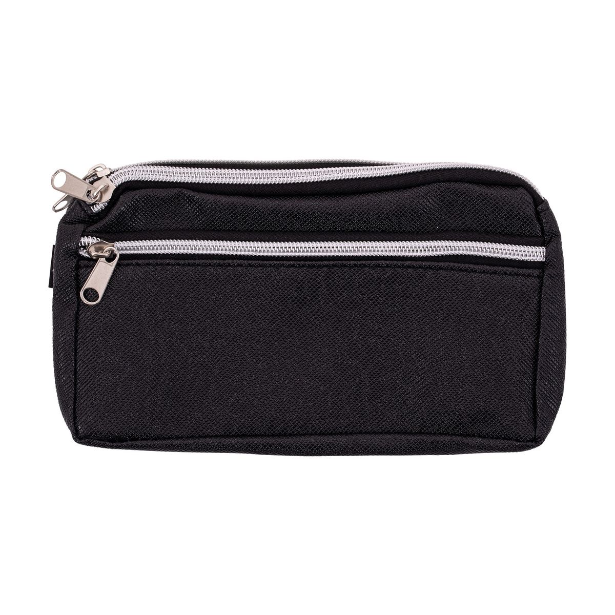 ADIX - ESTUCHE ESCOLAR TRIPLE CIERRE NEGRO