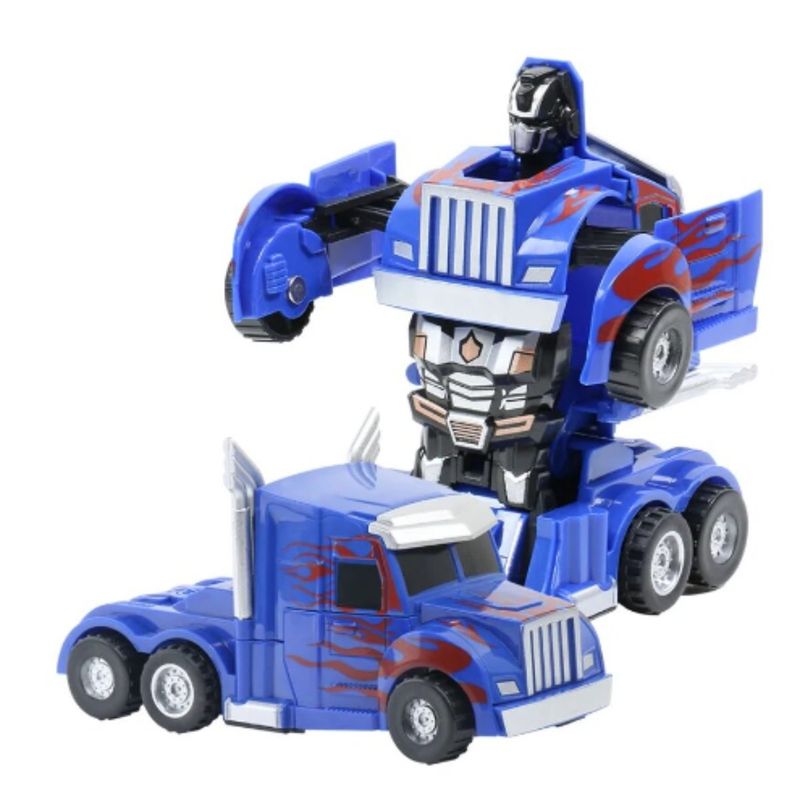 OEM - Camión Robot Transforme Deform Azul