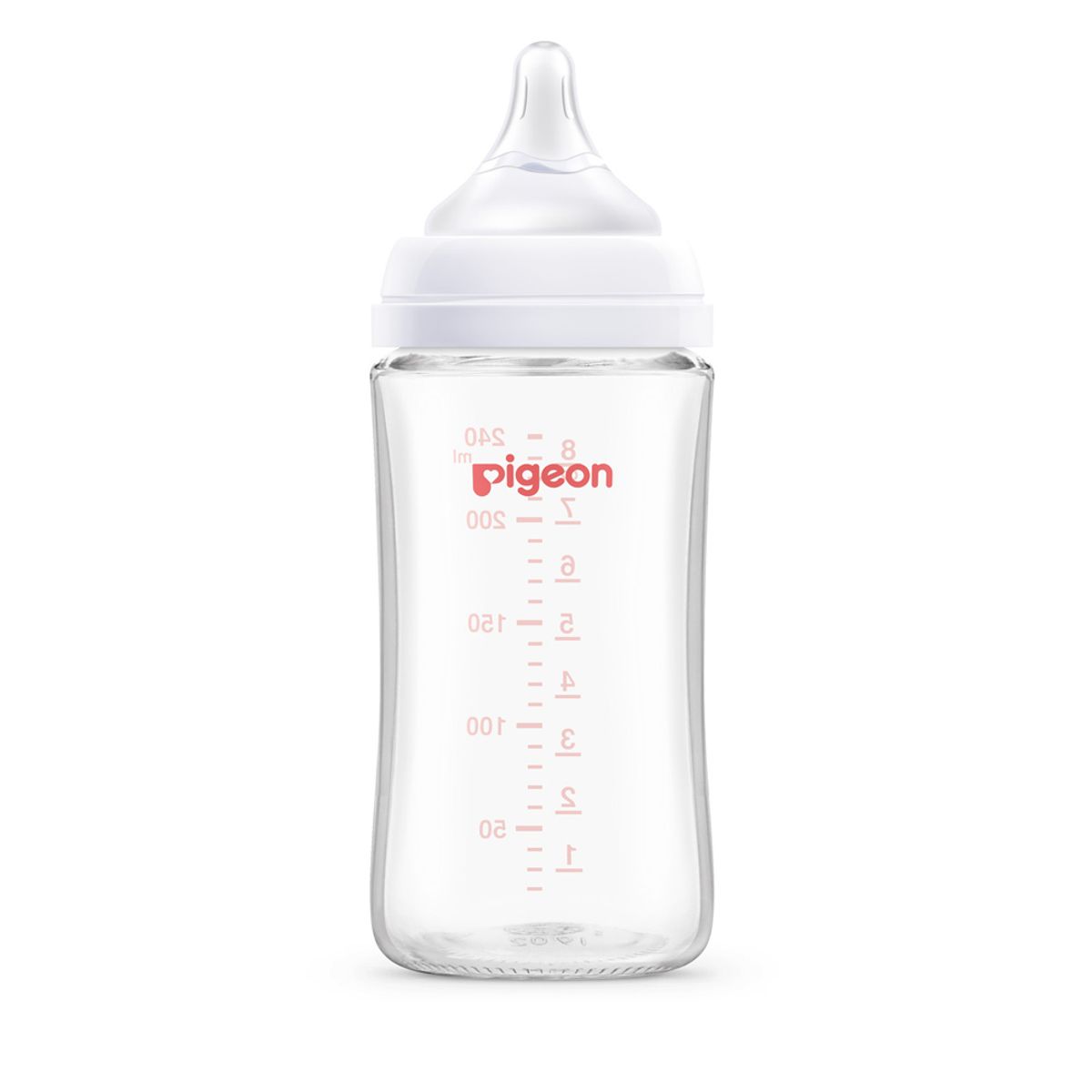 PIGEON - Biberón Softouch Pigeon Vidrio 240ml