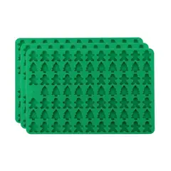 GENERICO - Pack X3 Molde Silicona Para Chocolate Caramelo Moldes Navidad Dulces