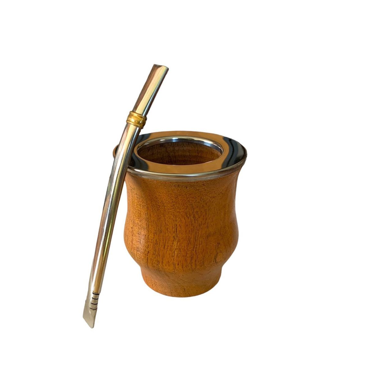 EL BUEN PASTOR - Mate El Buen Pastor Camionero de Madera Algarrobo