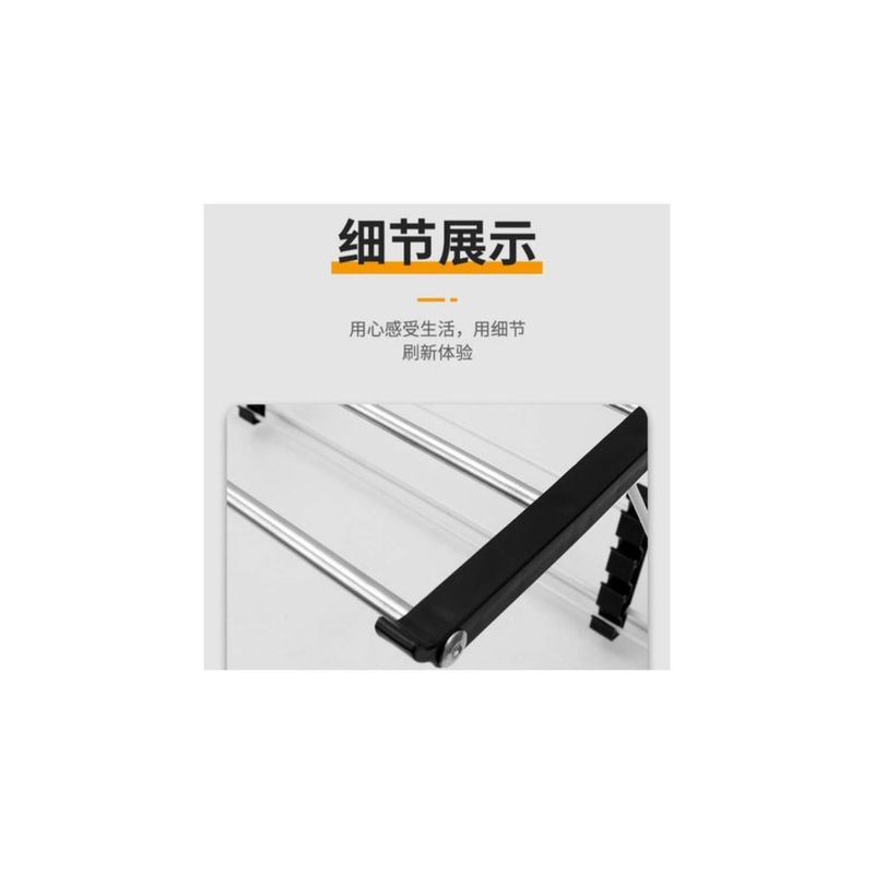 U BUY - Tendedero Colgador Ropa Plegable Multiuso Adhesivo 56x36cm