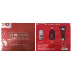 DIESEL - ZERO PLUS WOMAN EDT 75ML+30ML+BL 100ML