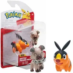POKEMON - Battle Figure Pack - Tepig Y Rockruff